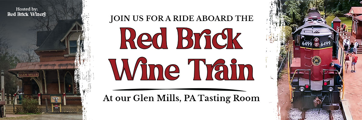 Ride Aboard the Red Brick Wine Train – November 3, 2024