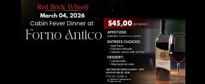 Cabin Fever Dinner at Forno Antico